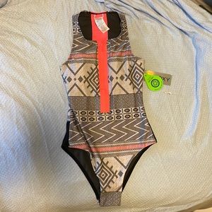 NWT Roxy Sand to Sea Halter Swimsuit